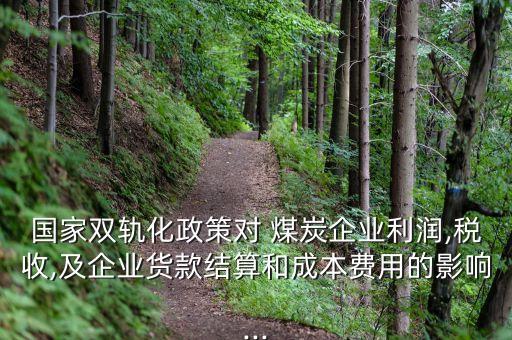 國家雙軌化政策對 煤炭企業(yè)利潤,稅收,及企業(yè)貨款結(jié)算和成本費(fèi)用的影響...