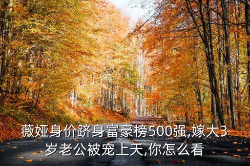 薇婭身價躋身富豪榜500強,嫁大3歲老公被寵上天,你怎么看