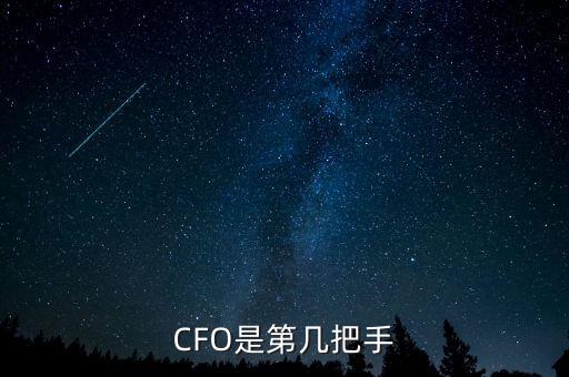 CFO是第幾把手