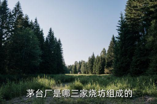  茅臺(tái)廠(chǎng)是哪三家燒坊組成的