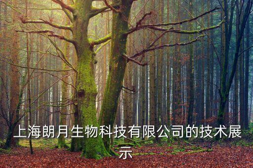  上海朗月生物科技有限公司的技術(shù)展示